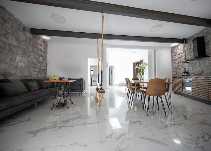 Loft With Rooftop Garden Terrace By The Opatija