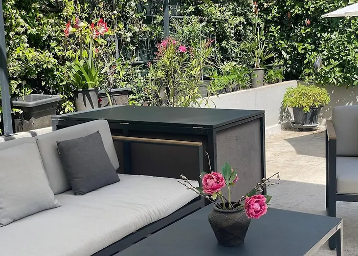 Loft With Rooftop Garden Terrace By The 度假居